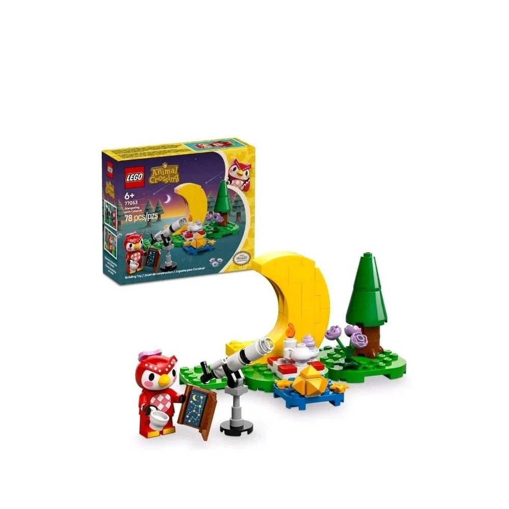 LEGO Animal Crossing Stargazing with Celeste Set 77053 NIB 78‎ Piece